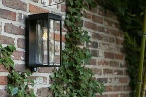 Kinkiet zewnętrzny Lutec Flair 6988804012 czarny aluminium szkło LED 2W IP44 small 1