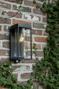 Kinkiet zewnętrzny Lutec Flair 6988804012 czarny aluminium szkło LED 2W IP44 small 2