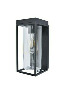 Kinkiet zewnętrzny Lutec Flair 6988804012 czarny aluminium szkło LED 2W IP44 small 0