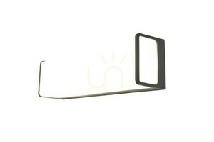 Kinkiet zewnętrzny Lutec DOBLO 5107401125 LED 34W szary 35 cm IP54 small 0