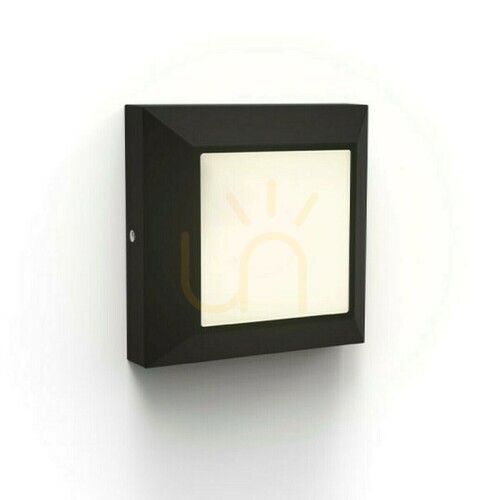 Sprawdź Kinkiet zewnętrzny LED Lutec Helena 6402105012 czarny 10,1x10,1 cm
