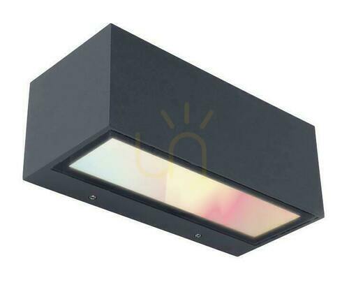 Sprawdź Kinkiet zewnętrzny Lutec Gemini 5189120118 LED 17W antracytowy IP54
