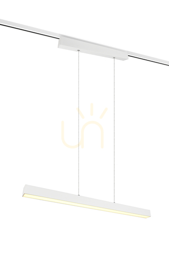 Sprawdź Lampa wisząca do szyn Trio DUOline PAROS 73043131, biała matowa, LED 29 W, 90 cm