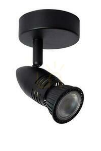 Kinkiet Lucide CARO czarny metal GU10 LED 5W CCT IP20 13955/01/30 small 1