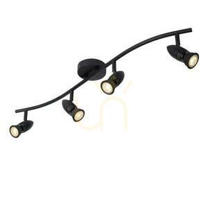Reflektorek Lucide CARO 4xGU10 czarny metalowy 78 cm 13955/04/30 small 5