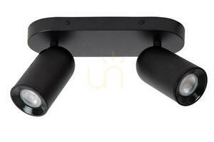 Reflektorek Lucide PUNCH czarny metalowy 2xGU10 35W IP20 13958/02/30 small 1
