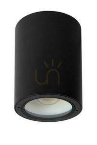 Plafon zewnętrzny Lucide Volantis czarny IP54 aluminium 1xE27 27107/01/30 small 1