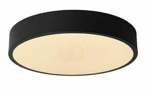 Plafon LED Lucide UNAR czarny 30 cm 18W 1260 lm 2700K IP20 small 0