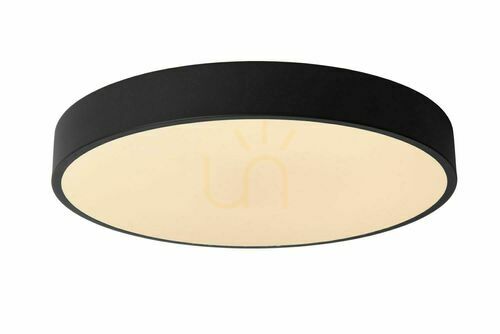 Sprawdź Plafon Lucide UNAR czarny 40 cm LED 24 W akryl 1680 lm 2700 K 79185/40/30