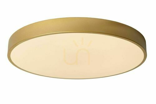 Sprawdź Plafon LED Lucide UNAR Ø49,5 cm 36 W matowe złoto/mosiądz 79185/50/02