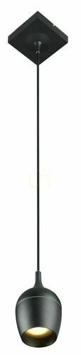 Sprawdź Lampa wisząca Lucide Preston czarna aluminiowa IP44 GU10 09437/01/30