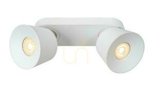 Reflektor sufitowy Lucide Trigono biały metalowy 2xGU10 09935/02/31 small 1