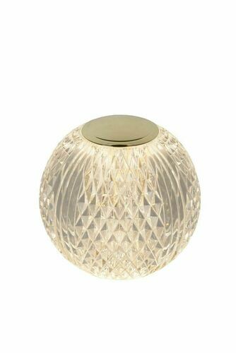 Sprawdź Lampa stołowa Lucide CINTRA LED transparentna, akrylowa, dotykowa 2 W, Ø 11 cm 13599/11/60