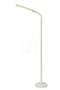 Lampa podłogowa LED Lucide Gilly biała metalowa regulowana 3W dimmable small 0