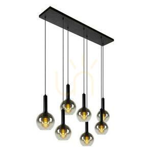 Lampa wisząca Lucide Marius 7xE27 czarna metalowa nowoczesna 45402/07/30 small 6