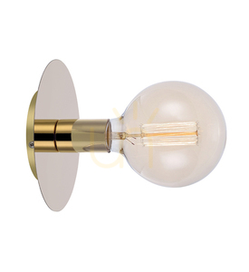 Kinkiet Markslojd Disc mosiądz metal 1x60W 106154 small 0