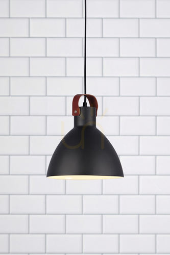 Sprawdź Lampa wisząca Markslojd Eagle 106552 czarna metalowa 22 cm 1x60W