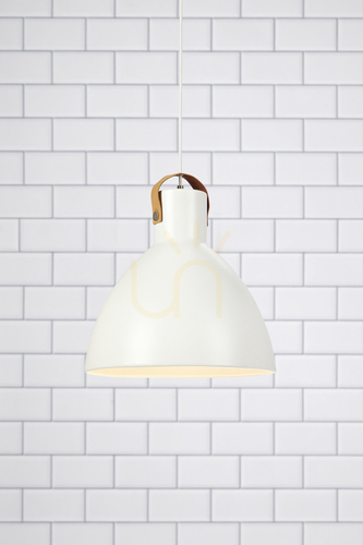 Sprawdź Lampa wisząca Markslojd Eagle 35 cm biała metalowa 106551