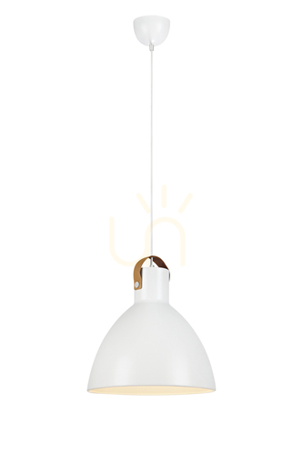 Sprawdź Lampa wisząca Markslojd Eagle 35 cm biała metalowa 106551