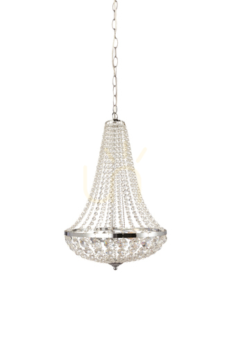 Sprawdź Lampa wisząca Markslojd Granso 104890 2-punktowa chrom kryształ transparentna
