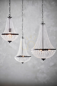 Lampa wisząca Markslojd Granso 2-punktowa kryształ transparentna 40 cm 107027 small 1
