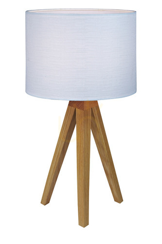 Sprawdź Lampa stołowa Markslojd Kullen 104625 dąb biała 44 cm
