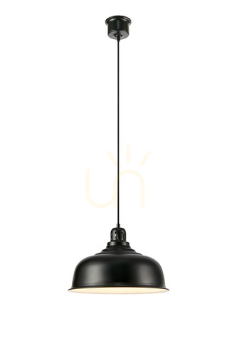 Sprawdź Lampa wisząca Markslojd Port 108426 czarna metalowa 1-punktowa 37,5 cm