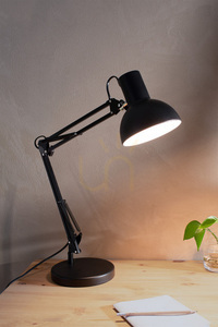 Lampa biurkowa Markslojd Architect 108453 czarna metalowa regulowana E27 small 1