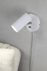 Kinkiet Markslojd Costilla 108460 biały 1x7W LED metalowy small 1