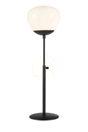 Sprawdź Lampa stołowa Markslojd Rise 108545 biała metal szkło 60 cm
