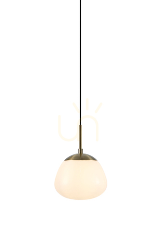 Sprawdź Lampa wisząca Markslojd Rise 108548 biała metalowa 1x40W 18 cm