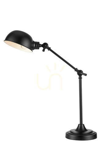 Sprawdź Lampa stołowa Markslojd Portland 108584 czarna metalowa 1x40W