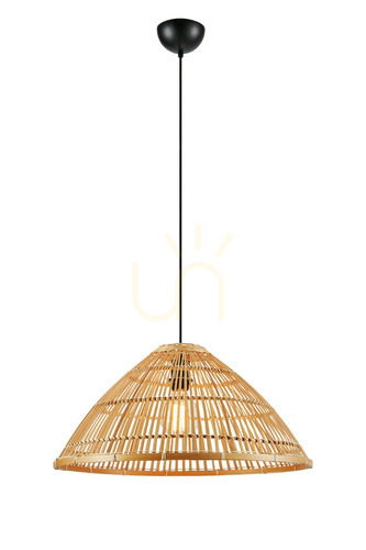 Sprawdź Lampa wisząca Markslojd Capello 108673 naturalna bambusowa 58 cm