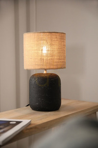 Lampa stołowa Markslojd Montagna 108683 naturalna beton juta 32,5 cm small 1