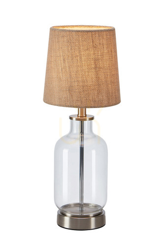 Sprawdź Lampa stołowa Markslojd Costero 108693 naturalna szkło juta 43 cm