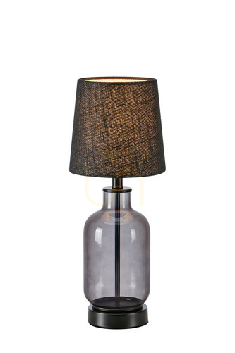 Sprawdź Lampa stołowa Markslojd Costero 108695 czarna szklana 43 cm