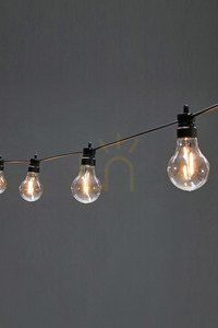 Lampa stołowa Markslojd Unite Party Light Chain Globe 10L czarna 108651 small 3