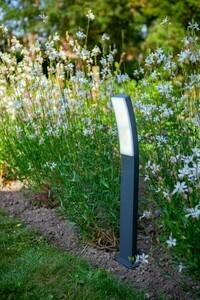 Słupek oświetleniowy ogrodowy Lutec Kira 7288906118 LED 19W antracyt 74 cm small 5