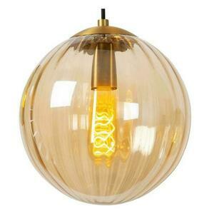 Lampa wisząca Lucide Monsaraz 3xE27 zielona szklana retro 55 cm 45493/03/33 small 5