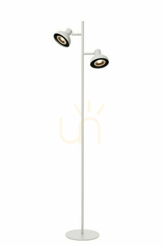 Sprawdź Lampa podłogowa Lucide SENSAS biała stal 2xLED ES111 30797/02/31