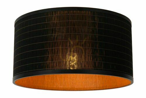Sprawdź Plafon Lucide TAGALOG czarny drewniany Japandi 40 cm 1xE27 21129/40/30