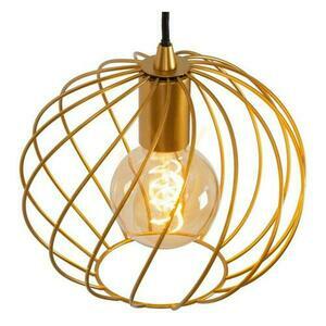 Lampa wisząca Lucide DANZA 3xE27 złota czarna metalowa 50 cm 21428/13/02 small 3