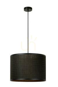 Lampa wisząca Lucide TAGALOG czarna bambusowa Japandi 40 cm 21429/01/30 small 1