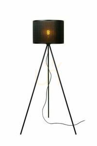 Lampa podłogowa Lucide Tagalog czarna ratan metal Japandi 21729/81/30 small 0
