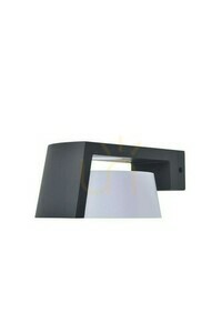 Kinkiet zewnętrzny LED Lutec Moon 5206001118 szary 11,1W IP54 small 1