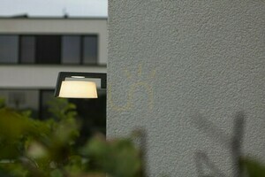 Kinkiet zewnętrzny LED Lutec Moon 5206001118 szary 11,1W IP54 small 3