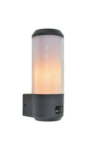 Sprawdź Kinkiet zewnętrzny Lutec Heros 5288202118 z czujnikiem ruchu LED szary