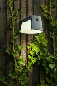 Kinkiet zewnętrzny Lutec Moon Solar z czujnikiem ruchu LED 9,5W szary 6906001118 small 5