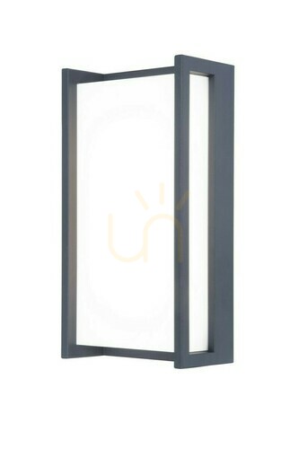 Sprawdź Kinkiet zewnętrzny Lutec Qubo 5193013118 LED 17,3W 1300 lm szary