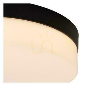 Plafon łazienkowy LED Lucide Biskit czarny 18W IP44 28 cm small 3